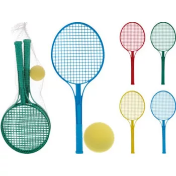 TENISZÜTŐ + LABDA 52CM TÖBB FÉLE SZÍN