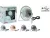 VENTILÁTOR MINI USB 135X110X150MM PP PENGÉVEL 4F.