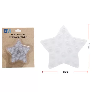 SZŐNYEG CSÚSZÁSGÁTLÓ CSILLAG FORMA MŰA. 11X11CM