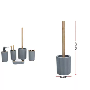 WC KEFE PP 37,5X10,3CM SZÜRKE