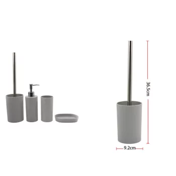 WC KEFE 36,5X9,2CM SZÜRKE