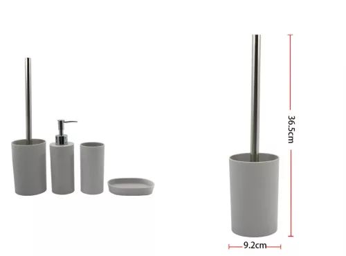 WC KEFE 36,5X9,2CM SZÜRKE