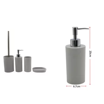 SZAPPANADAGOLÓ 20X6,7CM SZÜRKE