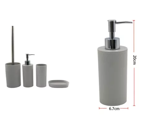 SZAPPANADAGOLÓ 20X6,7CM SZÜRKE