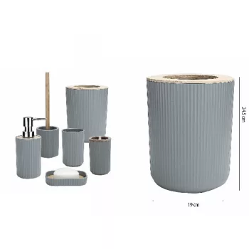 SZEMETES FÜRDŐSZOBAI SZÜRKE