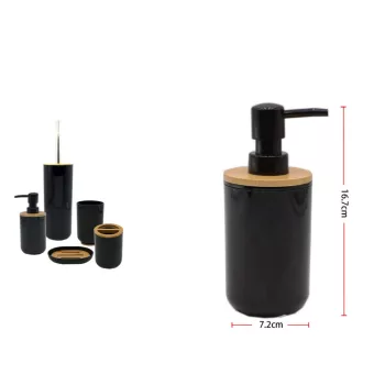 SZAPPANADAGOLÓ PS. 16,7X7,2CM FEKETE