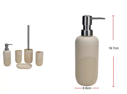 SZAPPANADAGOLÓ PP 19,7X6,8CM BÉZS