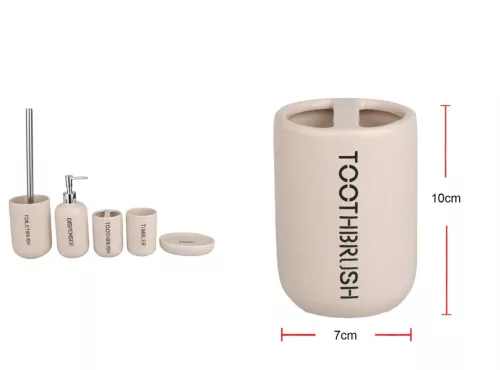 FOGKEFETARTÓ KER. 10X7CM BÉZS