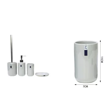 FOGKEFETARTÓ KERÁMIA 6,8X6,8X10,8CM