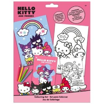 SZÍNEZŐ CSOMAG HELLO KITTYS