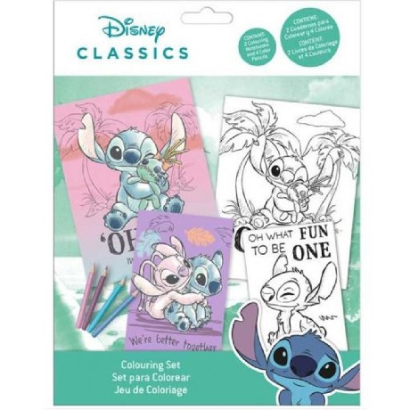 SZÍNEZŐ CSOMAG LILO ÉS STITCHES