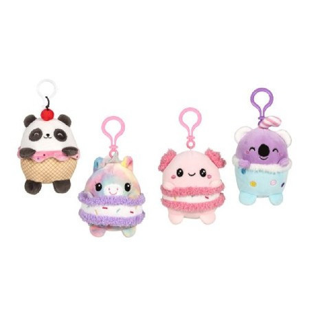 KULCSTARTÓ PLÜSS FIGURÁVAL 12CM KAWAII YUMMIES
