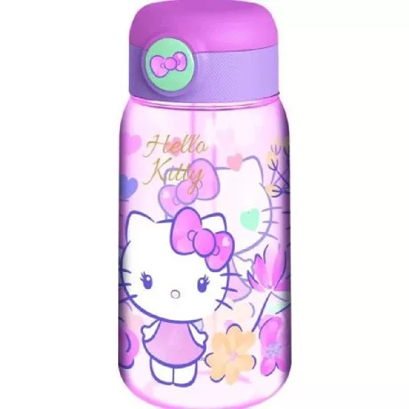 KULACS SZÍVÓSZÁLLAL MŰA. 510ML HELLO KITTY