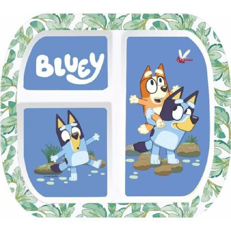 TÁNYÉR MŰA. 3 REKESZES BLUEY