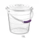 VÖDÖR FEDŐVEL MŰA. 15L