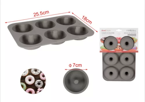 SÜTŐFORMA SZILIKON 25,5*18CM