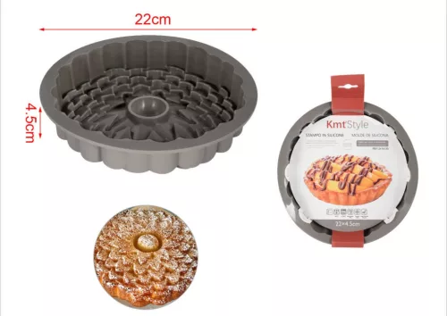 SÜTŐFORMA SZILIKON 22*4,5CM