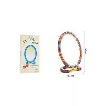 TÜKÖR KÉTOLDALAS BOROSTYÁNSZÍNŰ 15,8*23CM