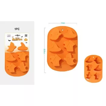 SÜTŐFORMA SZILIKON 17X25,5CM  HALLOWEEN