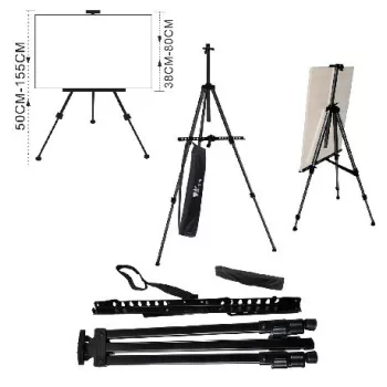 FESTŐÁLLVÁNY FÉM ÁLLÍTHATÓ  50-155CM