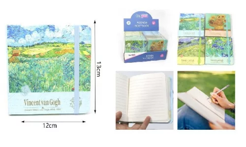 JEGYZETFÜZET 12X13CM 4F.