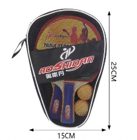 PING-PONG SZETT TARTÓVAL 2 ÜTŐ + 2 LABDA 25X15CM