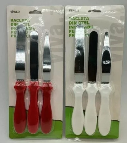 TORTA DEKORÁLÓ SPATULA SZETT 3DB-OS 22/22/24CM