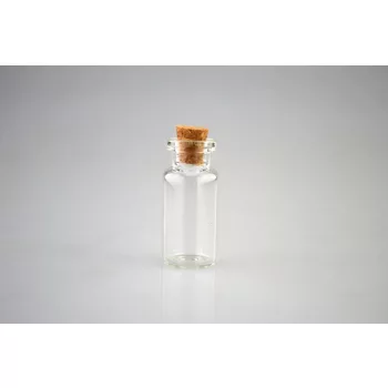 ÜVEGCSE PARAFA DUGÓVAL 16X35MM 24DB/CSOM