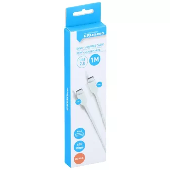   KÁBEL USB-C-USB-C 2,0 1M  28,4GR CPR CB USB TYPE-C MALE USB TYPE-C MALE 480MBP