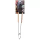 GRILLEZŐ CSIPESZ INOX FANYELŰ 39CM