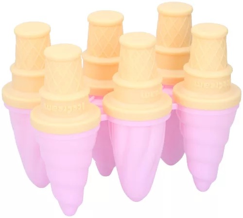 JÉGKRÉM KÉSZÍTŐ 60MLX6 11,2X16,5X13,6CM PP