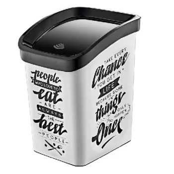 SZEMETES BILLENŐS FEDŐVEL 3,3L 'PEOPLE'