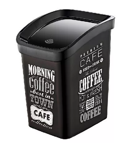 SZEMETES BILLENŐS FEDŐVEL 6L 'MORNING'