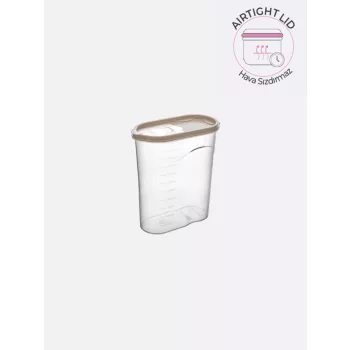   TÁROLÓ DOBOZ MŰA. TETŐVEL 1,6L 4 SZÍN, "ROYAL" 13*20*9,8CM