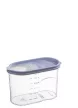 TÁROLÓ DOBOZ MŰA. TETŐVEL 1,6L 4 SZÍN, "ROYAL" 13*20*9,8CM