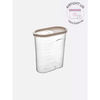   TÁROLÓ DOBOZ MŰA. TETŐVEL 2,9L, 4 SZÍN "ROYAL" 22,5*20*9,7CM