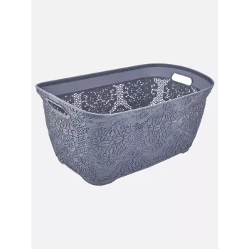   SZENNYESTARTÓ KOSÁR MŰA. 30L, 5 SZÍN "LACE" 23*35,5*51,5CM