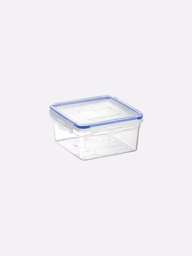 TÁROLÓDOBOZ SZÖGL. MŰA. PATENTZÁRAS TETŐVEL 1,2L "SQUARE"