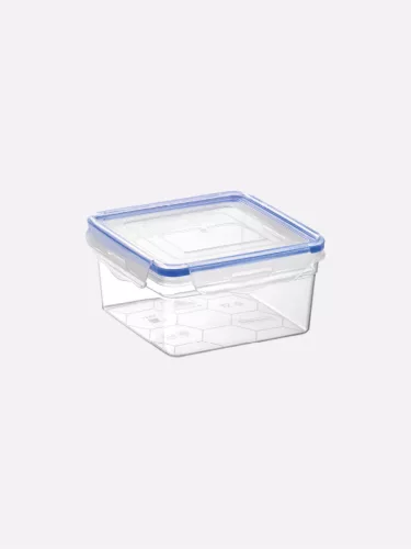 TÁROLÓDOBOZ SZÖGL. MŰA. PATENTZÁRAS TETŐVEL 2,6L "SQUARE"