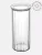 TÁROLÓDOBOZ 1,5L "CRYSTAL" MŰANYAG
