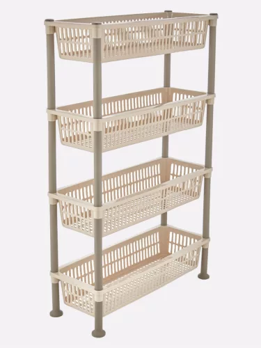 POLC 4 SZINTES MŰA. 20X50X80,5CM 4F.