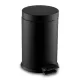 SZEMETES KUKA PEDÁLOS FEKETE RM 12L D:220MM H:360MM