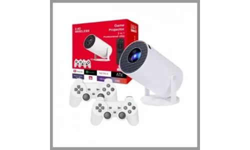 Mini Smart 4K Projektor – Hordozható Game és Film Projektor Okos Funkciókkal