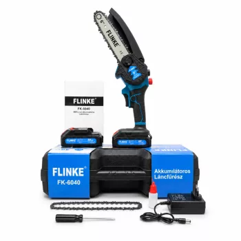 FLINKE FK-6040 Akkus láncfűrész 6" 2 db akkuval 88 V
