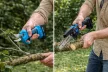 HAYAMI HA-1004 Akkus metszőolló és láncfűrész 48 V 2 db akkumulátorral