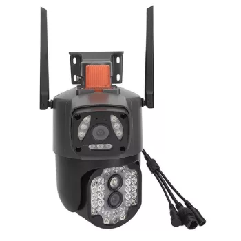   V380PRO Kültéri WiFi Térfigyelő Kamera – Full HD 1080p, 360° 6MP 2 lencsés
