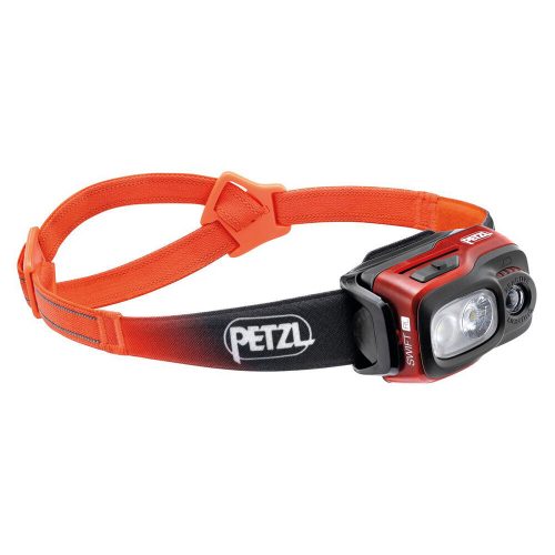 Petzl Fejlámpa SWIFT RL (akkumulátoros - tartozék) (1100 lumen) Narancs