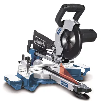   Scheppach HM 90 MP kétsebességes multifunkciós gérvágó fűrész húzófunkcióval, lézerrel