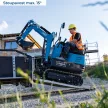 Scheppach EXC 815 mini forgó kotrógép
