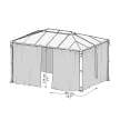 Palram - Canopia Martinique 4300 szúnyogháló